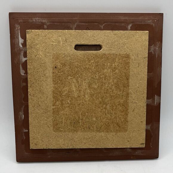 Earthtones Hand Glazed Decorative Skeleton Biker Ceramic Tile 6x6 Motorcycle - Picture 4 of 4